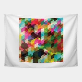 Colorful Mosaic Tapestry