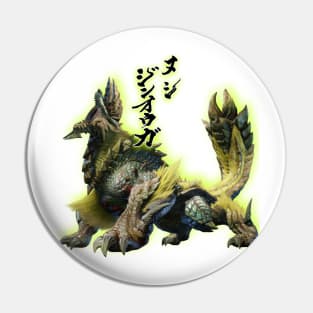 Apex Zinogre The Fanged Wyvern Lord Pin