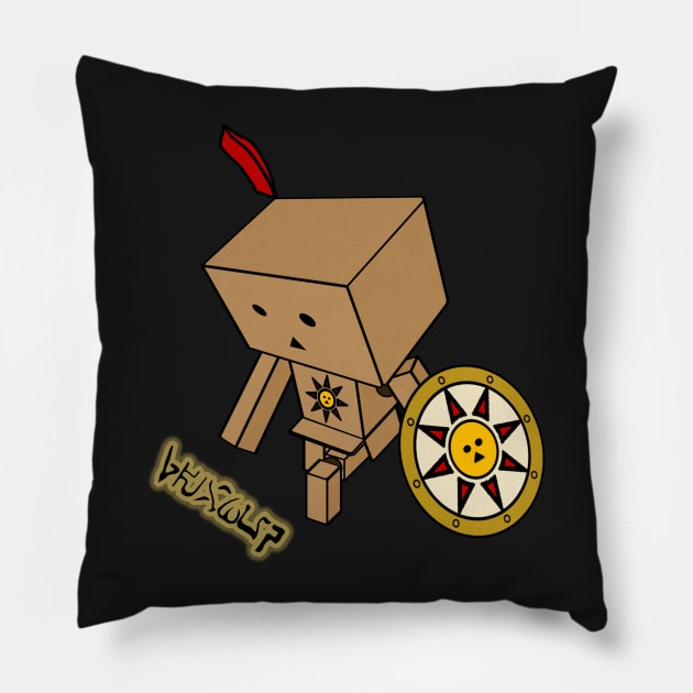 Solaire's Summon Sign Pillow by zoddie