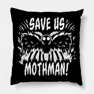 Save us Mothman! Pillow