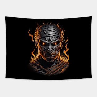 Halloween mummy shirt Tapestry