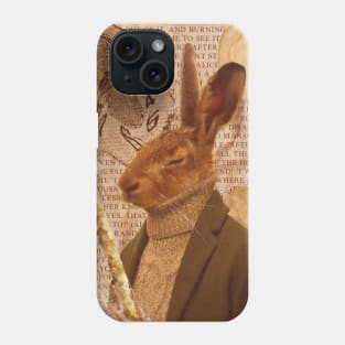 down the rabbit hole Phone Case