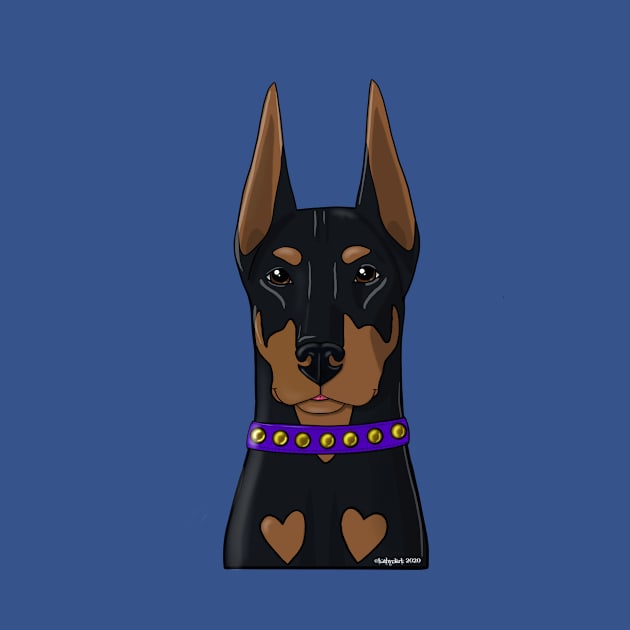 Handsome Doberman by FLCupcake