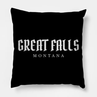 Great Falls, Montana Pillow