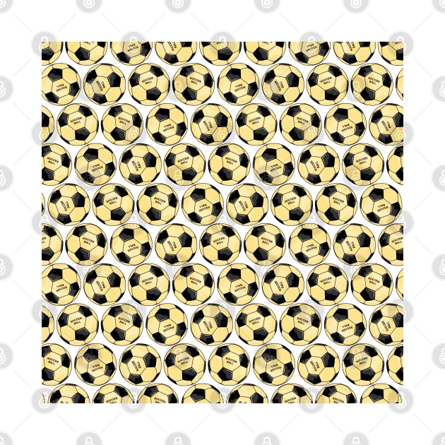 Soccer Ball Pattern by Designoholic