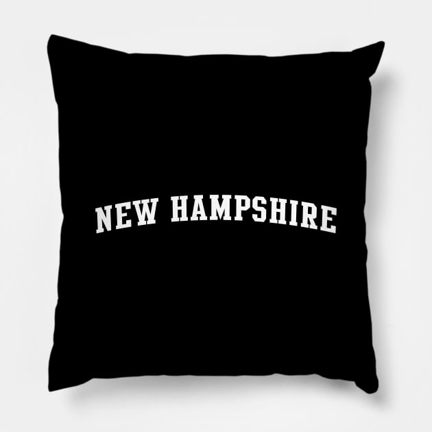 New Hampshire Pillow by Novel_Designs