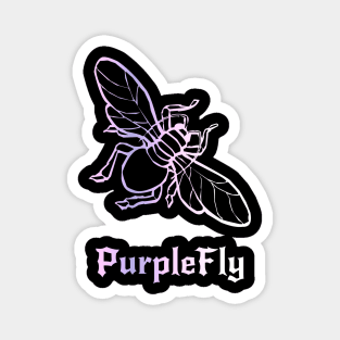 Purple Fly Magnet