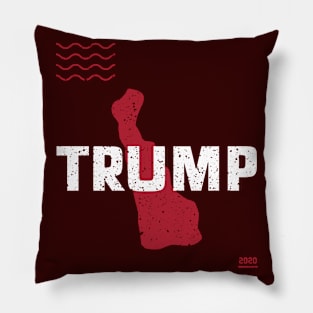 Trump Delaware 2020 - Red Wave, Red State Pillow