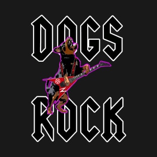 Dogs Rock #1 T-Shirt