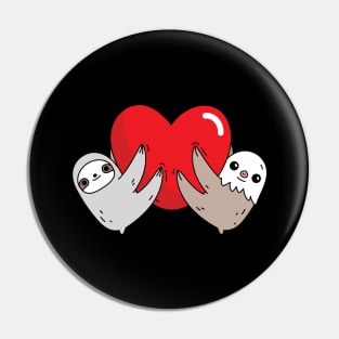 The love sloths Pin