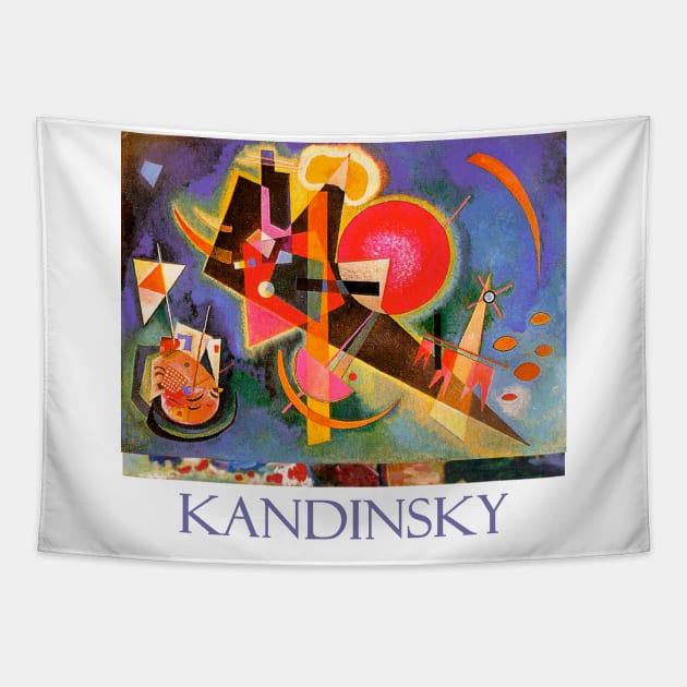 In Blue (1911) by Wassily Kandinsky Tapestry by Naves