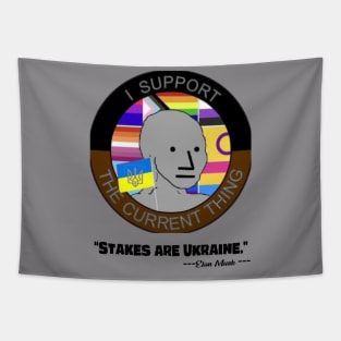 I SUPPORT CURRENT THINGS TO SAVE UKRAINE Tapestry