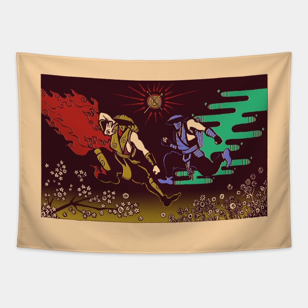 DELIVERY X COMBAT Tapestry by thappier