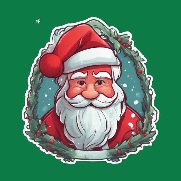 Christmas 2024 Santa Claus Design by AlviStudio