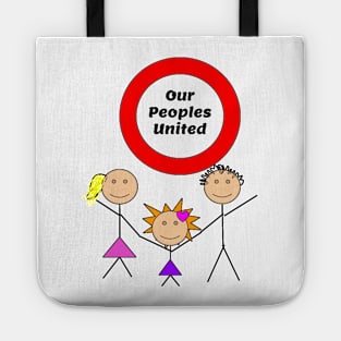 Our Peoples United (Stick Peeps) Tote