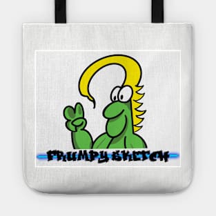 Frumpy Sketch Logo Tote