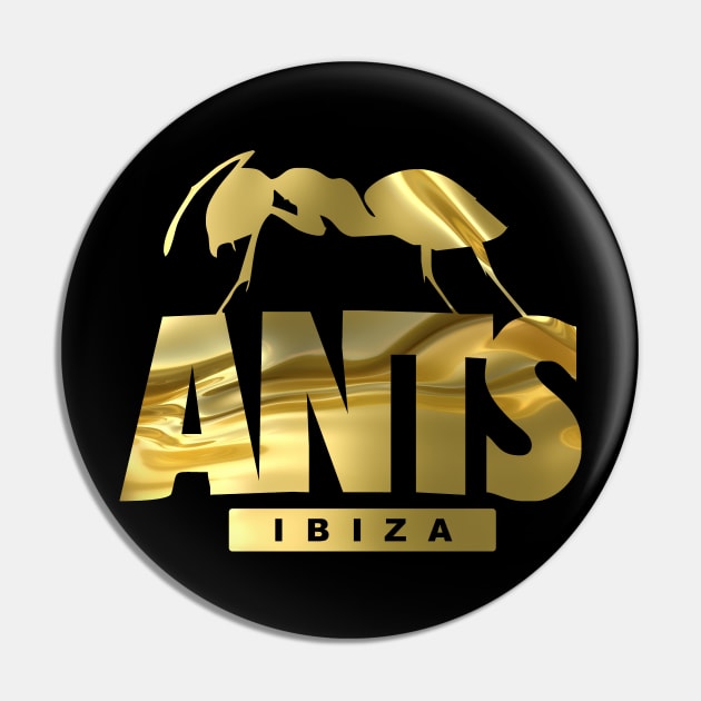 ANTS PARTY - ibiza collector gold edition Pin by BACK TO THE 90´S