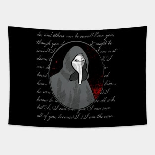 SCP-049 SCP Foundation Plague Doctor Quote Tapestry