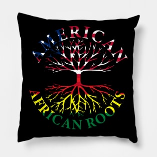 African American Roots Pillow