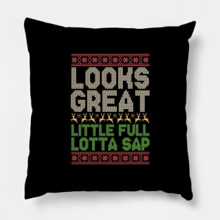 looks great , little full lotta sap - christmas vacation Pillow