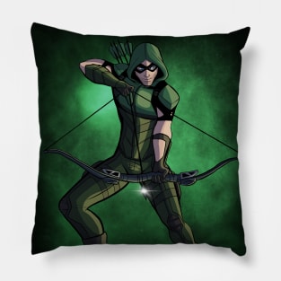 Green Arrow Pillow