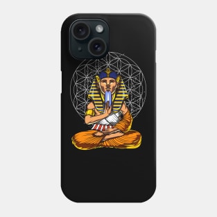 Egypt Pharaoh Meditation Phone Case