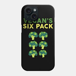 Six Pack Vegan Bodybuilding Phone Case