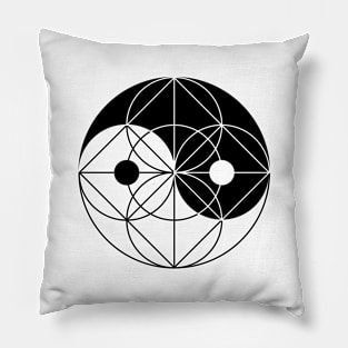 Yin Yang symbol Pillow