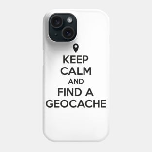 Keep calm geocache Phone Case