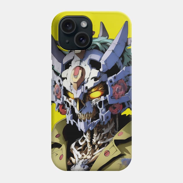 Mecha Skull - Art is Dead Phone Case by Saitei