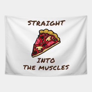 straight into the muscles Tapestry