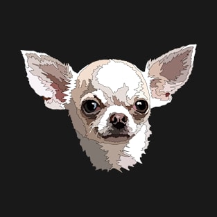 White Chihuahua Dog T-Shirt