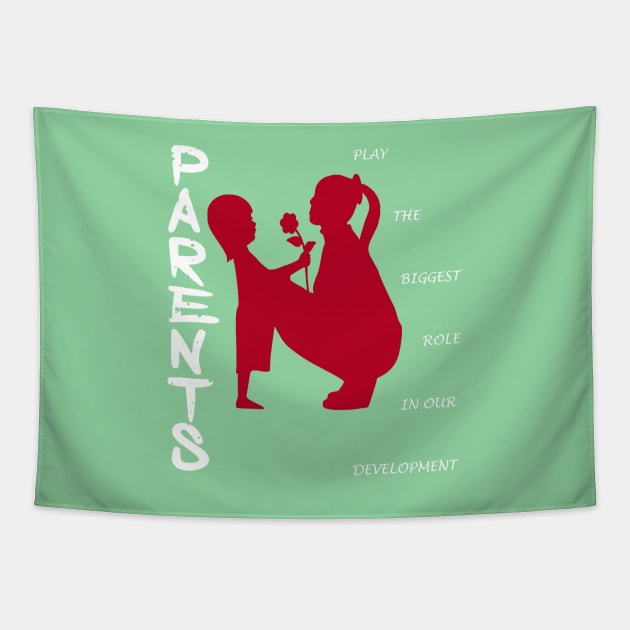 parents day Tapestry by Otaka-Design