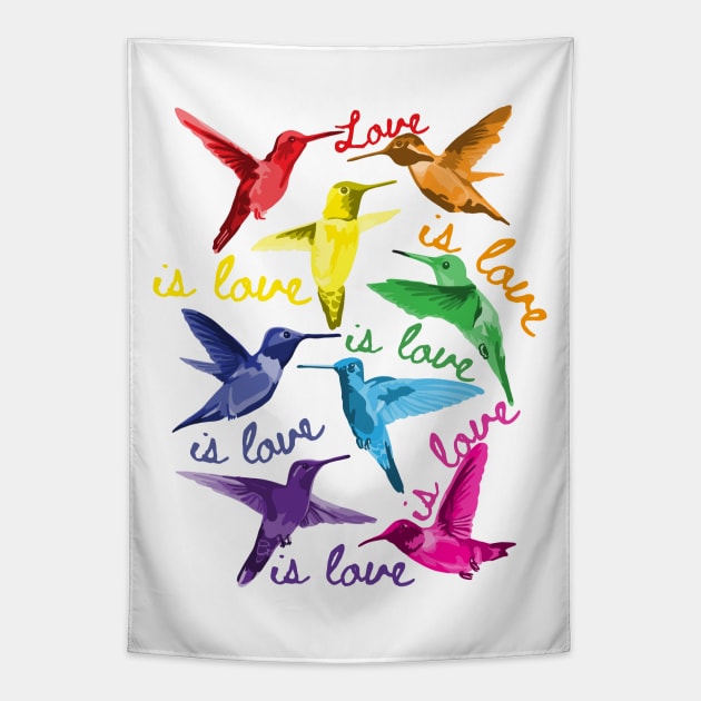 Love is Love. Tapestry by Slightly Unhinged