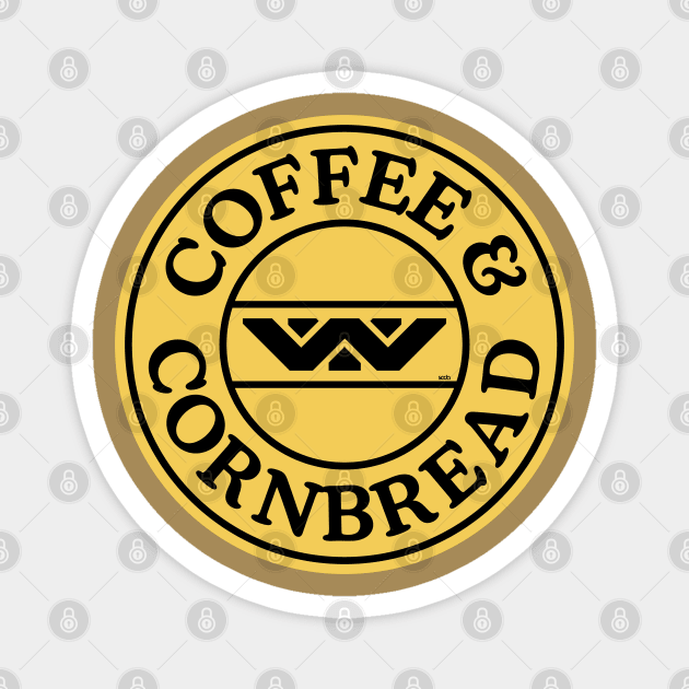 Coffee & Cornbread Magnet by Sean-Chinery