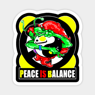 Alien Advice: Peace Is Balance Magnet