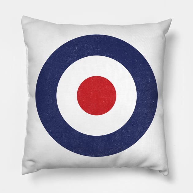 Mod 60s Pop Art Target Pillow by SeaGreen