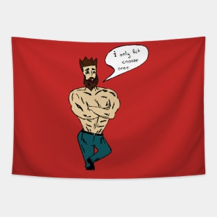 Overly Manly Man - Snooze Tapestry