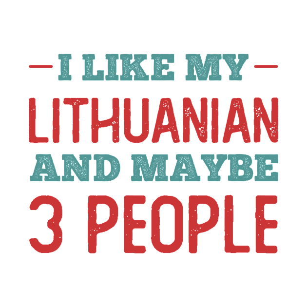 Like my Lithuanian and Maybe 3 People by neodhlamini