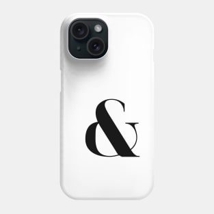 Ampersand Phone Case