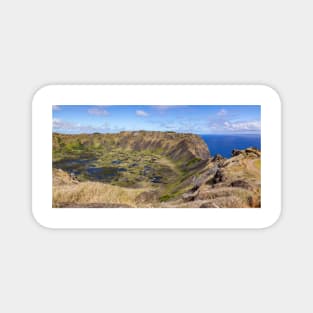 Rano Kau Crater - Orongo - Rapa Nui - Easter Island Magnet