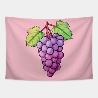 Grape Tree Art Tapestry