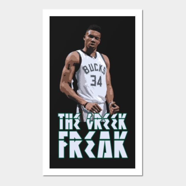 The Greek Freak - Giannis Antetokounmpo - Posters and Art ...