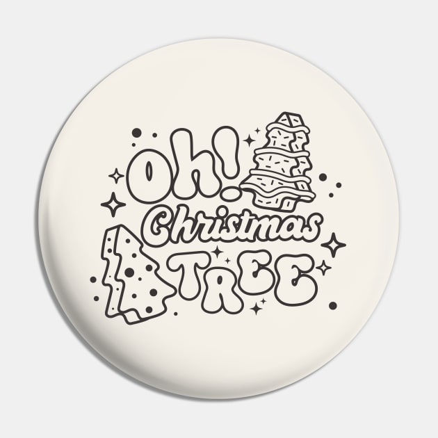 Oh! Christmas Tree Pin by Nessanya