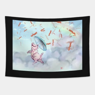 Bacon Shower Tapestry