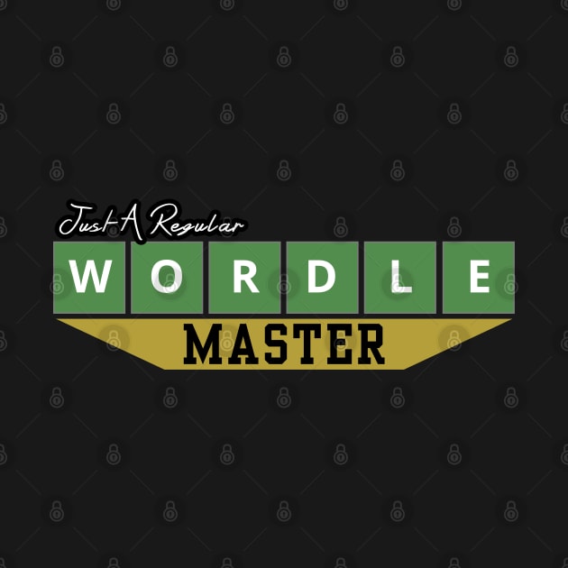 Regular Master of Wordle - Wordler by tatzkirosales-shirt-store