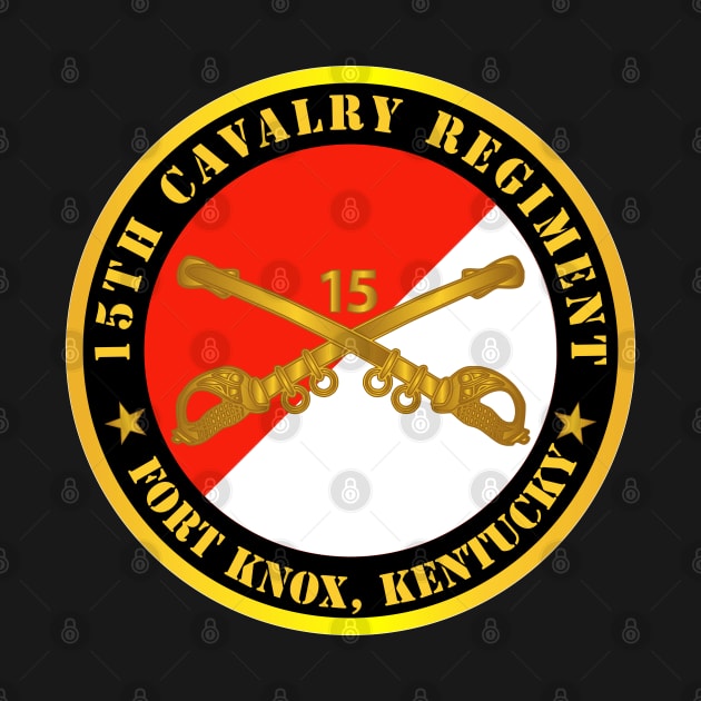 15th Cavalry Regiment -  Ft Knox, KY w Cav Branch by twix123844