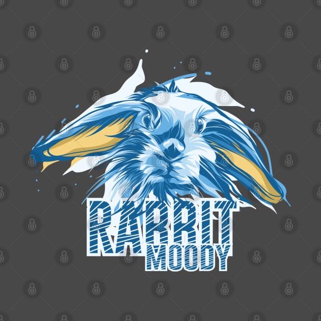 Rabbit Moody Vector Style by obiyshinichiart