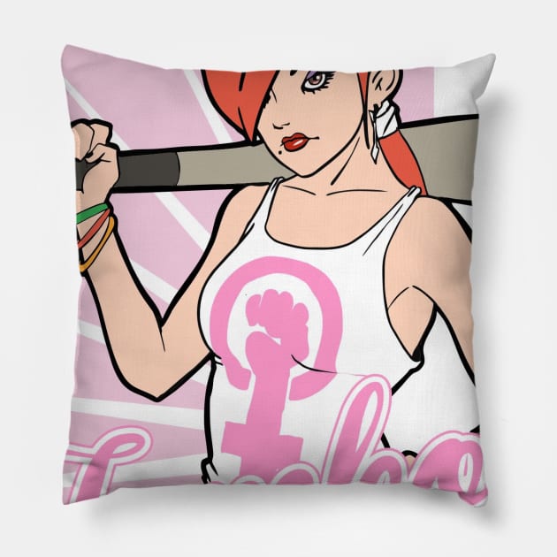 Tomboy Pillow by hansclaw