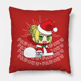 PADORU CHIBI ANIME GIRL FOR MERRY CHRISTMAS Pillow